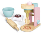 Mixeur en bois couleur Rose