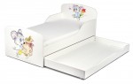 Moderne Lit d'Enfant Toddler 140/70 avec tiroir motif: Souris