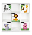 Kubico Max Jungle – Bibliothèque Moderne au Style Élégant et Fonctionnel 