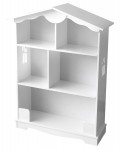 Étagère de rangement pour enfant la petite maison couleur blanche