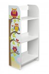 Étagère de rangement pour enfant Hiboux