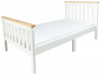Moderne Lit d'Enfant Toddler Milano Pine avec matelas 140/70 