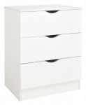 Commode blanche avec les tiroirs ROMA
