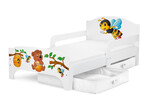 Lit d'Enfant SMART Toddler en bois Mounours et Abeilles