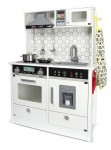 Cuisine électronique en bois WHITE MODERN