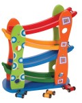 Circuit de voiture en bois Click Clack avec 3 voitures