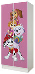 Armoire blanche deux portes PAW Patrol : La Pat' Patrouille