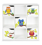 Kubico Max Hiboux – Bibliothèque Moderne au Style Élégant et Fonctionnel 