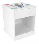 Table de chevet pour la chambre d'enfant la Licorne