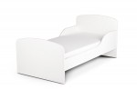 Moderne Lit d'Enfant Toddler avec matelas couleur blanc