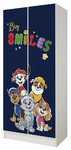 Armoire blanche deux portes PAW Patrol : La Pat' Patrouille