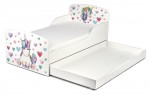 Moderne Lit d'Enfant Toddler avec matelas et un tiroir La Licorne
