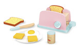Grille-pain en bois Couleur rose Pastel