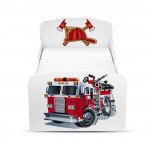 Moderne Lit d'Enfant Toddler avec matelas Station de Pompiers