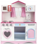 Grande cuisine en bois Pink Play/ éclairage et effets sonores