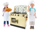 Vintage Cuisine en bois avec accessoires