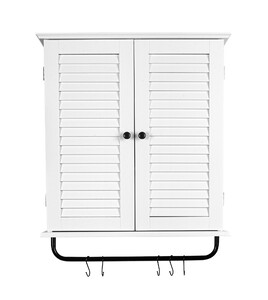 Armoire Universelle MEGHAN avec Patère Noire