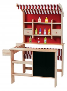 Marché en bois pour les enfants