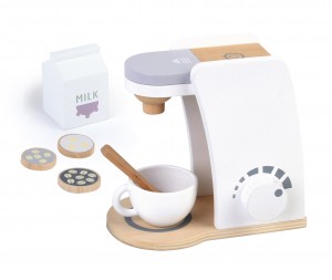 Machine à café en bois