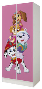 Armoire blanche deux portes PAW Patrol : La Pat' Patrouille