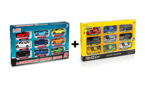 Une Collection de Voiture -Ensemble de 18 voitures de sport