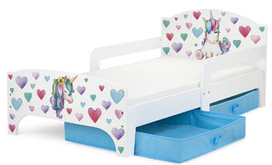 Lit d'Enfant SMART en bois avec un matelas La Licorne