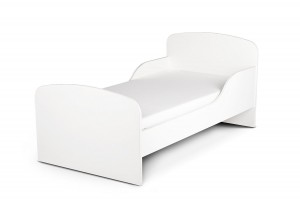 Moderne Lit d'Enfant Toddler avec matelas couleur blanc