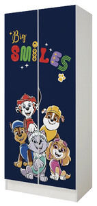 Armoire blanche deux portes PAW Patrol : La Pat' Patrouille
