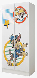 Armoire blanche deux portes PAW Patrol : La Pat' Patrouille 