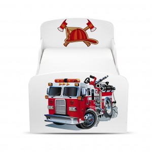 Moderne Lit d'Enfant Toddler avec matelas Station de Pompiers