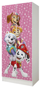 Armoire blanche deux portes PAW Patrol : La Pat' Patrouille 