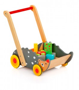 Trotteur pour Bébé - Chariot de Marche Pousseur - Hérisson